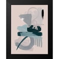 thumbnail image 2 of Urban Road 19x24 Black Modern Framed Museum Art Print Titled - Emerald Om, 2 of 5