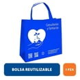 thumbnail image 1 of Bolsa reutilizable Medimart azul farmacia, 1 of 4