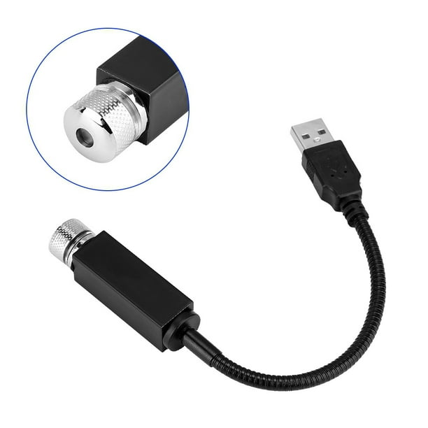 LED de Estrella de Techo, Luz Roja del Proyector USB, Lámpara de Estrella del Techo para Teléfono Móvil Pal