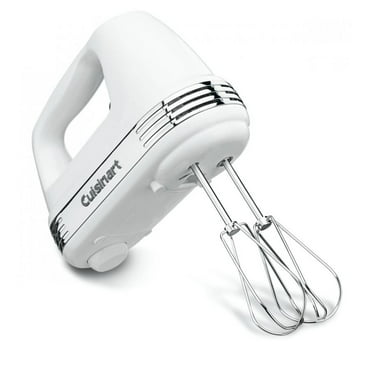 Cuisinart Power Advantage PLUS 5-Speed 220-Watt Hand Mixer, White
