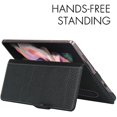 thumbnail image 3 of Compatible with Samsung Galaxy Z Fold 3 Wallet Case, Galaxy Z Fold 3 Case with S Pen Holder, Z Fold 3 5G Case with Card Slots Holder, Genuine Leather Flip Cover Case for Galaxy Z Fold3 (Black), 3 of 13