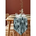 thumbnail image 2 of Brush Nostalgic Line Overlay Modern Home Kitchen Dining Tablecloths Wedding Party Table Decoration Table Runner, 2 of 5