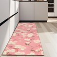 thumbnail image 4 of Pioneer Flower Floral Print Pattern Kitchen Rug Mat,Kitchen Runner Rugs Non Skid Washable,Decorative Kitchen Floor Mats for Kitchen,Sink,Laundry,17"X47", 4 of 5
