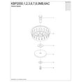 thumbnail image 3 of Kingston Brass KBP2000MB Made to Match Kitchen Sink Basket Strainer, Matte Black, 3 of 4