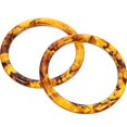 thumbnail image 3 of 2pcs Resin Handbag Handles Circle Shape Resin Ring Girl Handbag Handles Purse Accessories, 3 of 4