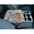 thumbnail image 3 of Auto Console Covers- Fits the Chevy Silverado 2020-2024 (All models & trims with 40/20/40 6 passenger) Center Console Armrest Cover Fleece Fabric, 3 of 5