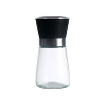 CuiLiyq Manual Salt Or Pepper Grinder with Lid, Reusable Spice Grinder with Adjustable Roughness, Kitchen Seasoning Bottle