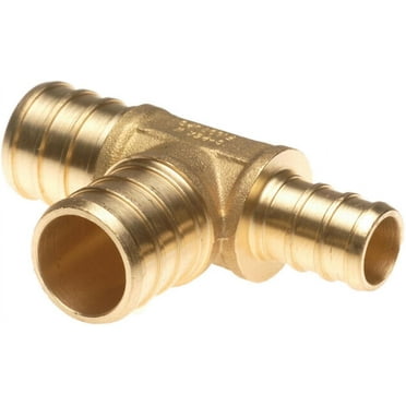 Apollo Valves APXT341234 Tube Tee, 3/4 x 1/2 x 3/4 in Brass