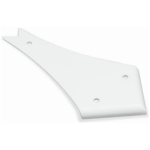 B&B Molders Slide Out Corner Guard 94288 Direct OEM Replacement; For Use On Slide Out To Soften Sharp Corners; 2-7/8 Inch x 6-5/32 Inch Outside Dimension; Curved; Polar White; UV And Impact Resistant