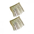 thumbnail image 3 of 2PCS Cute Metal Seamless Hairpin Hair Comb Insert Comb Bangs Clip Hairpin, 3 of 8
