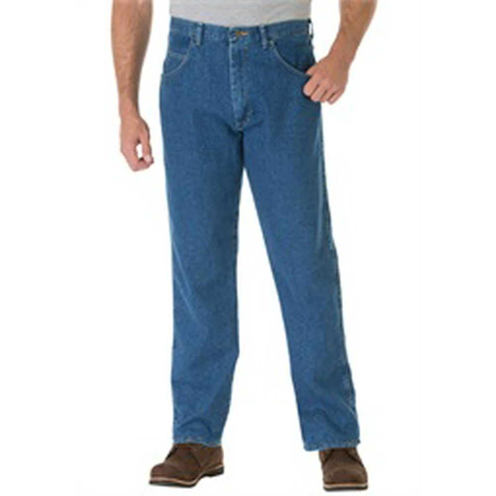Wrangler - Wrangler Men's Big & Tall Relaxed Fit Stretch Jeans ...
