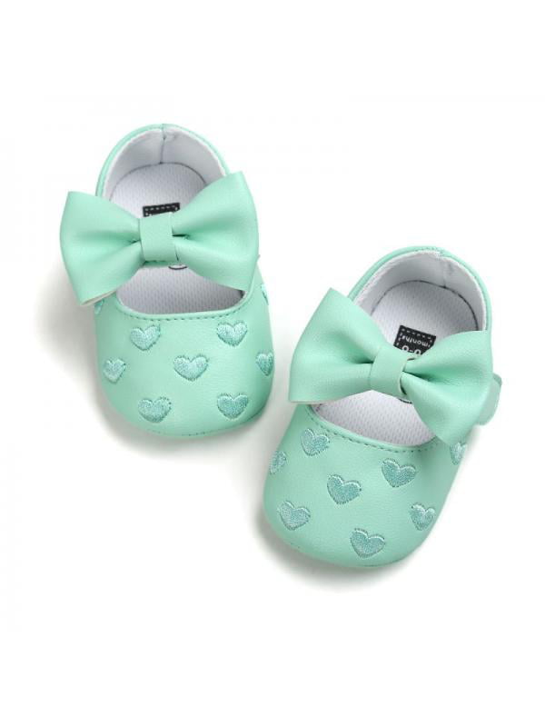 Newborn Infant Baby Girl Soft Sole Crib Shoes Anti-slip Sneaker Prewalker 0-18M 