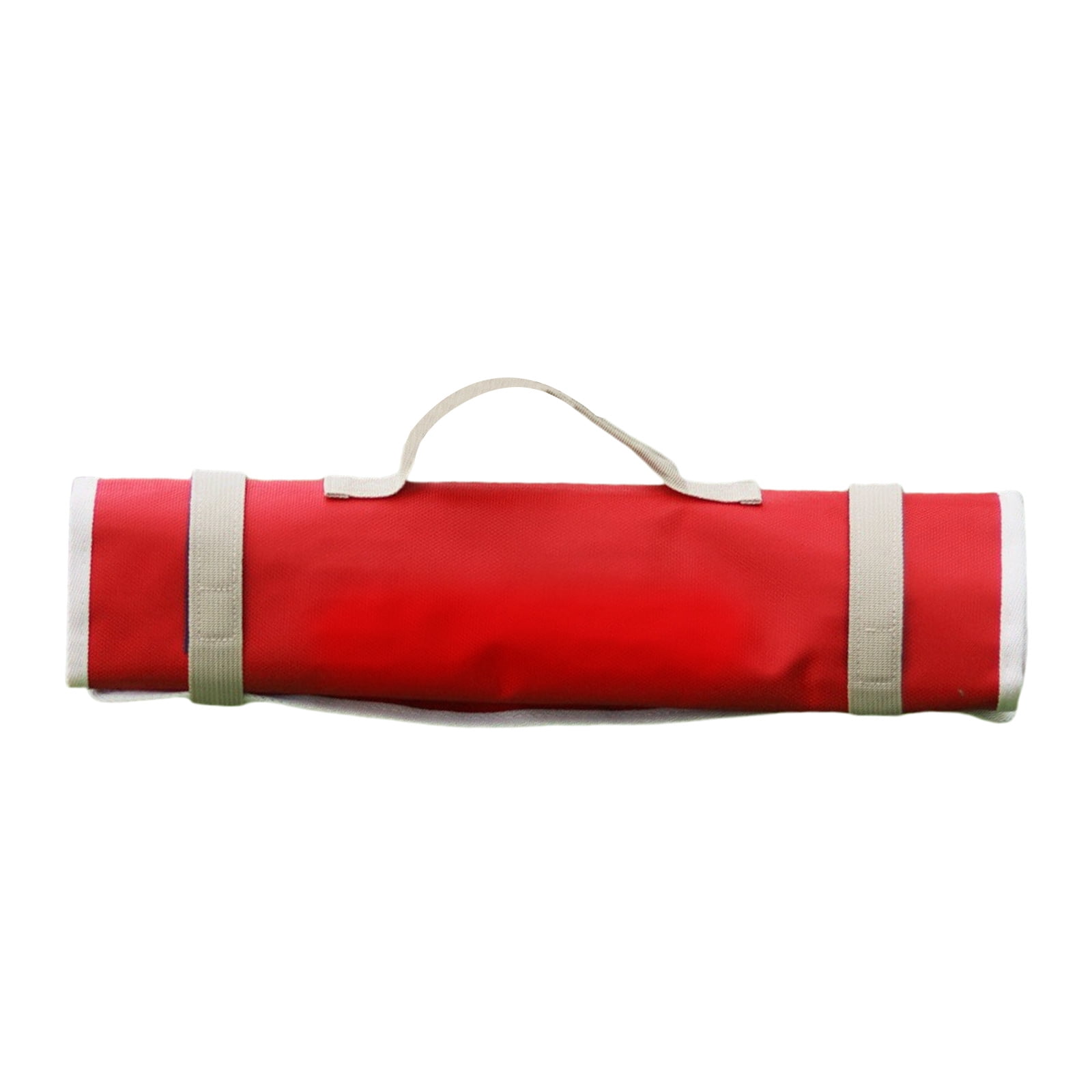 FEAMOS Portable Camping Tent Stakes Bag Folding Tent Stake Bag Outdoor Camping Ground Nails Carry Case for Hiking Camping