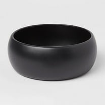 54oz Acacia Modern Serving Bowl Black