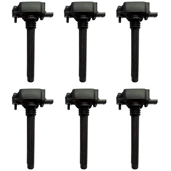 Set of 6 Ignition Coil Pack Compatible with Chrysler Jeep Dodge 300 Town & Country Grand Cherokee Wrangler Charger Journey Durango V6 3.6L Replacement For C1791 UF648