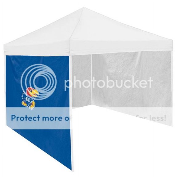 Kansas Jayhawks 9 x 9 Side Panel