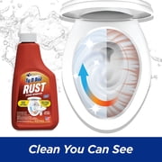 Ty-D-Bol Rust Remover Sink and Toilet Bowl Cleaner Liquid, 16 fl oz