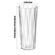 thumbnail image 3 of Transparent Vase Flower Bucket Living Room Flower Arrangement Home Decoration, 3 of 6