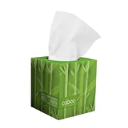 Caboo Tree Free Facial Tissue, White, 90 Tissues