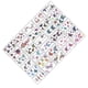 thumbnail image 2 of Chica Temporary Tattoos: 30 Unique Small Tattoo Stickers Set, 2 of 5
