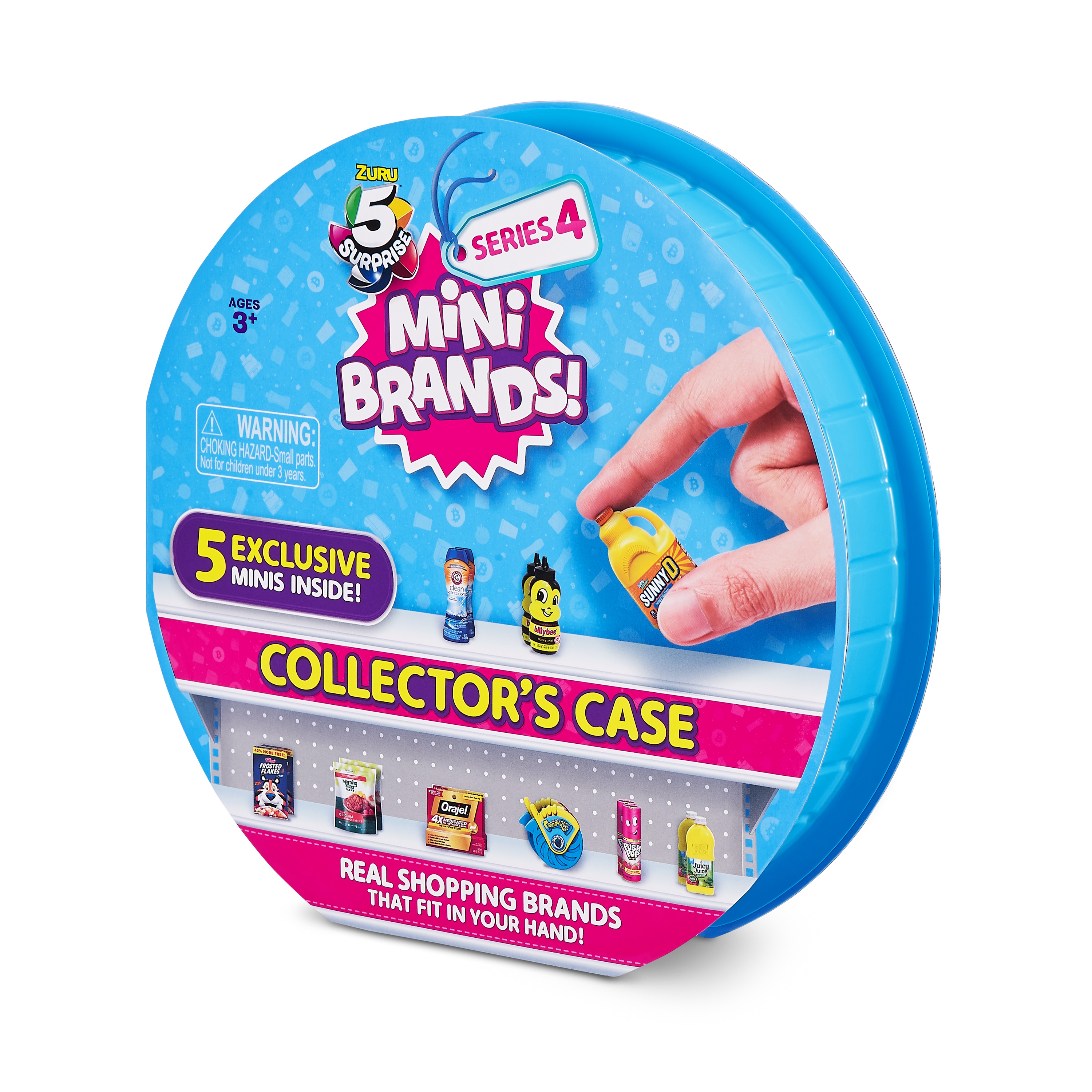 Mini Brands Series 4 Collectors Case with 5 Exclusive Minis by ZURU ...