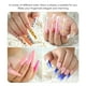 thumbnail image 3 of Puntas De Uñas, Extensiones De Uñas Postizas DIY De Ataúd, Finas Y Transparentes, 240 Piezas Para Manicuristas Para Fiestas, 3 of 8