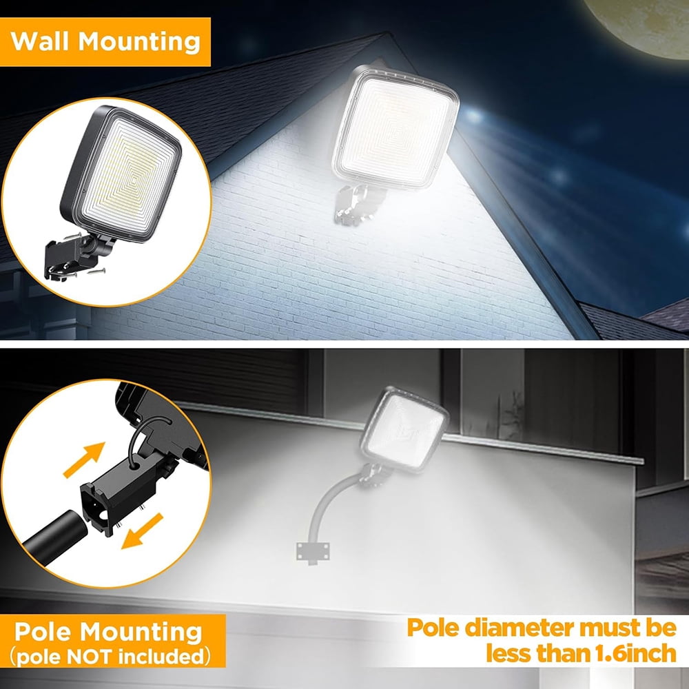 LED Barn Light, 180W 25000LM Dusk to Dawn Outdoor Lighting, 6500K Adjustable Angle Yard Area Barn Lights, Waterproof Security Barn Lights Flood Lights for Farmhouse/Garage