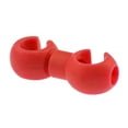 thumbnail image 4 of Transemion 10pcs Line Clip For Hose Guide Brake Cable Parts In Plastic For S Style Clips Red 10pcs 1Set, 4 of 6