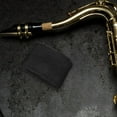 thumbnail image 3 of SEWACC Black Cotton Flute Loop for Protection with Elastic Design and Water Absorbent Effect for Wind Instruments, 3 of 8