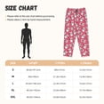 thumbnail image 2 of Salouo French Bulldog Print Women's Pajama Pants Casual Loose Sweatpants PJs Flowy Pants Drawstring Palazzo for Women Wide Leg Pants Lounge Pajama -Small, 2 of 8