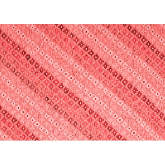 Ahgly Company Indoor Rectangle Southwestern Red Country Area Rugs, 8' x 12'