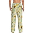thumbnail image 3 of Daiia Animal Tree Men's Sleep Pant with Pockets and Drawstring,Pajama Pants-Medium, 3 of 9