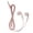 Pink, variant on Xirurus U19 Wired Earbud Classic Black High-Fidelity Music Headphone with Mic, Universal 3.5mm Jack In-Ear Sport Audio Earphones Wire-Controlled for Laptops and Mobile Phones, 47.2 inches / 120 cm