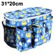 thumbnail image 2 of Bolsa organizadora para cochecito de bebé, compatible con la mayoría de los cochecitos, multifuncional, gran capacidad, 31 x 20 x 15 cm, búho, 2 of 5