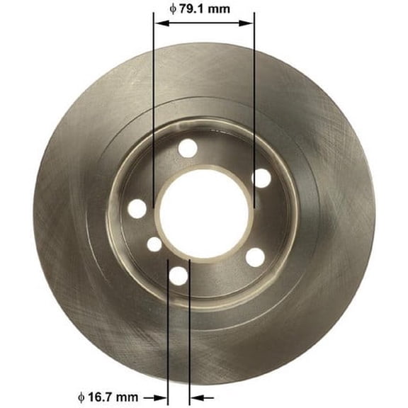 Bendix Premium Brake Rotor - PRT6161