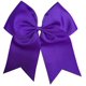 thumbnail image 1 of Cheer Bows Softbol de porristas morado - Regalos para niñas y mujeres Lazo de equipo con soporte para cola de caballo Complete su atuendo de animadora Uniforme Lazos para el cabello fuertes Bandas elá, 1 of 1