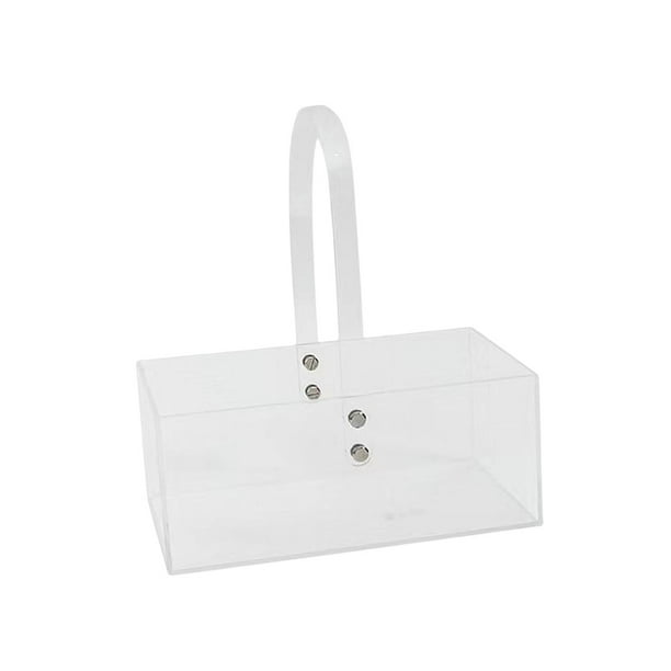 Flower Acrylic Vase Multifunctional Valentines Day Handmade Acrylic