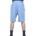 thumbnail image 4 of Riflessi Men's Tech Fabric Performance Activewear Short Pants (Sky Blue, 3X), 4 of 5