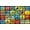 Animal Picture Squares, variant on KidCarpet.com Sitting Hexagons Area Rug, 4' x 6', Multicolored | Rug for Kids Room, Playroom | Kids Rug for Classroom, Carpet for School, Nursery, Colorful Children's Classroom Area Rugs for Kids