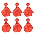 thumbnail image 1 of 6 Pcs Drapeaux de Pénalité de Soccer Drapeau d'Arbitre de Soccer Accessoires d'Arbitre Rouge, 1 of 9