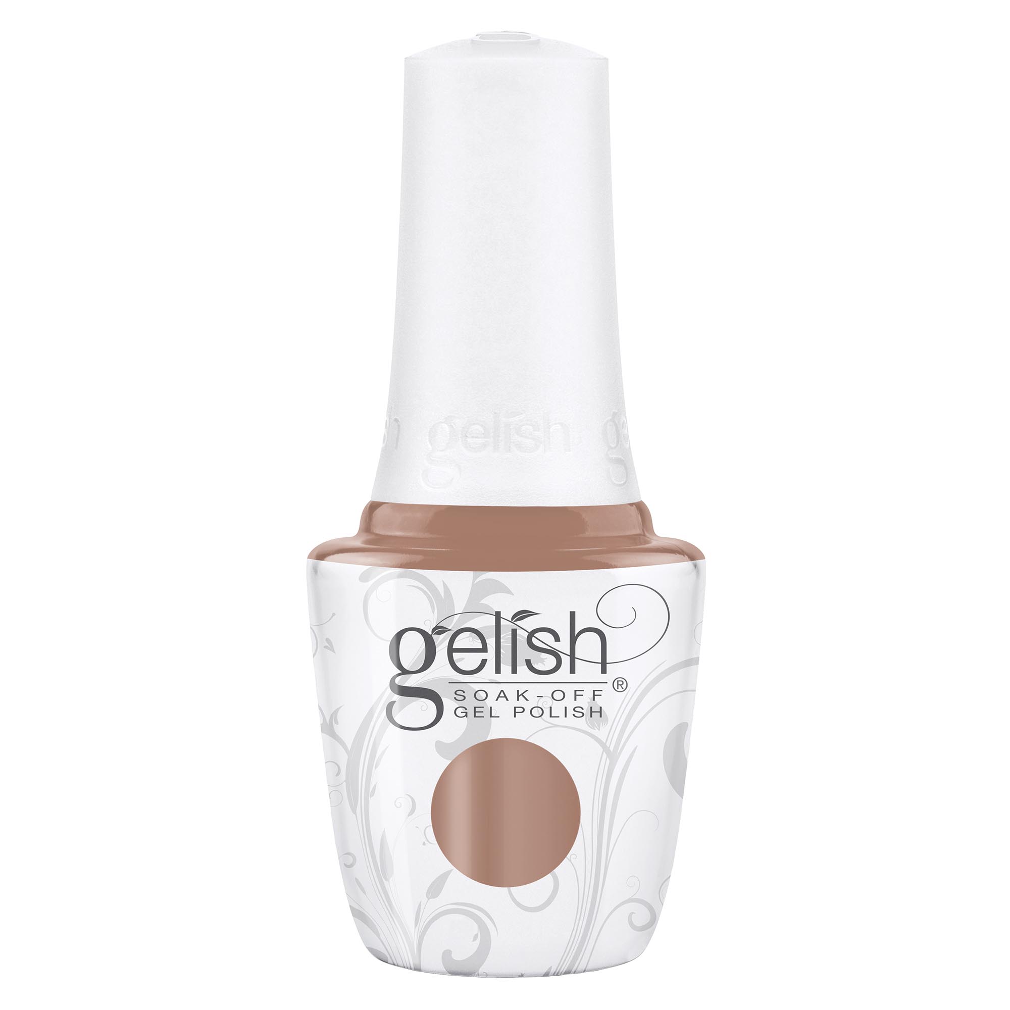 Gelish Soak-Off Gel Polish - Good Gossip (0.5 Oz) - Red Glitter, Made In USA