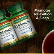 Nature's Bounty Melatonin 5 mg Twin Pack, 60 Rapid Release Liquid Softgels