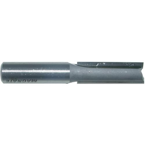 Magnate 235L Straight 1/2" Shank Diameter Router Bit - 1/2" Cutting Diameter, 1-1/2" Cutting Length, 1/2" Shank Diameter, 1-1/2" Shank Length