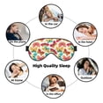thumbnail image 7 of Xecao Colorful Butterflies for Soft Fluffy Sleeping Blindfold, Nap eye cover tailored for the utmost comfort for girls, women, kids, and adults., 7 of 7