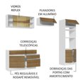 thumbnail image 4 of Cocina Integral 270cm Glamy Madesa 12 Blanco/Marrón, 4 of 10
