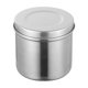 thumbnail image 5 of Tarro de almacenamiento de alimentos sellado de acero inoxidable 304, contenedor portátil para granos de té y café, fácil para viajar al aire libre y acampar-12cm, 5 of 5
