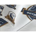 thumbnail image 4 of Ambesonne Hunting Quilted Bedspread Set 3 Pcs, Shield Set, King Size, Dark Blue White Brown, 4 of 5
