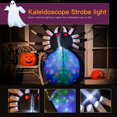 thumbnail image 4 of HOMCOM Décoration de Pelouse Gonflable 4 Pieds Long Halloween Araignée Effrayante LED, 4 of 8