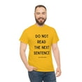 thumbnail image 4 of Cute Graphic Tee Do Not Read The Next Sentence Rebel Funny T-shirt 5XL, 4 of 5