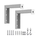 thumbnail image 3 of Soporte de montaje en pared para cortina de proyector Hugo 2 piezas con gancho de Metal, 3 of 10